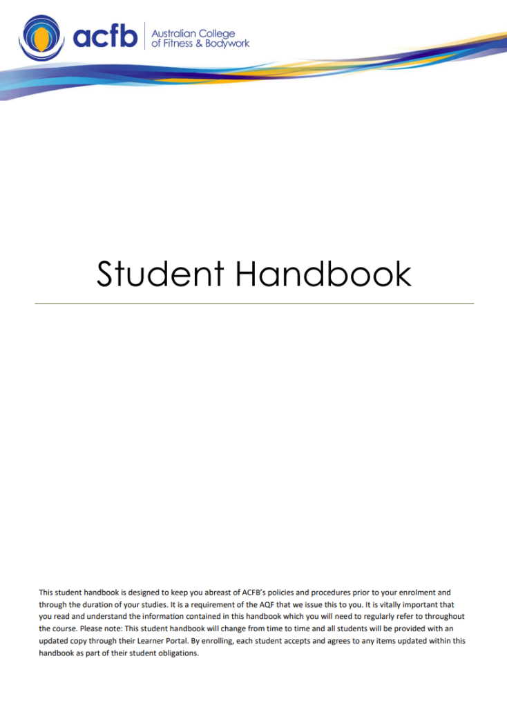 ACFB Student Handbook